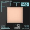 Maybelline Fit Me Matte + Poreless Pressed Face Powder Makeup & Setting Powder, Natural Ivory, 1 Count